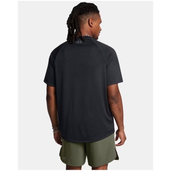 UNDER ARMOUR • Men’s Black UA Tech 2.0 Short Sleeve Tee Shirt - Picture 3 of 7